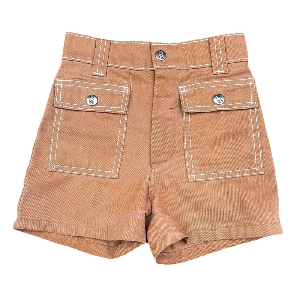 Vintage 70s Sears Winnie The Pooh Shorts Size 6 Perma Prest‎  Retro Disney Kids